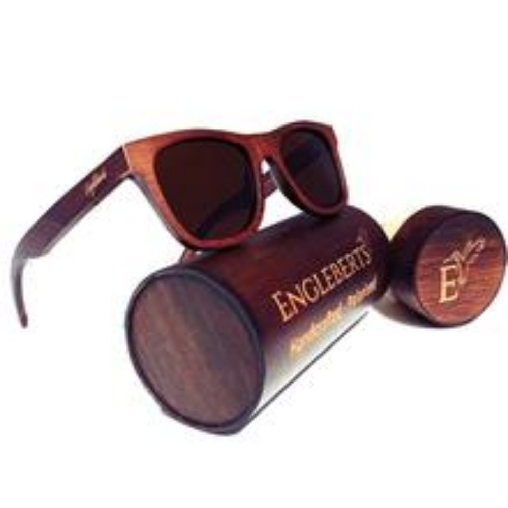 Ebony Wood Sunglasses, Polarized, Handcrafted